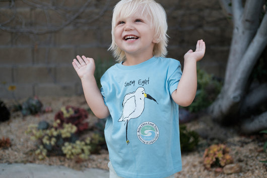 T-Shirt - Snowy Egret (Toddler, Youth, and Adult Sizes)